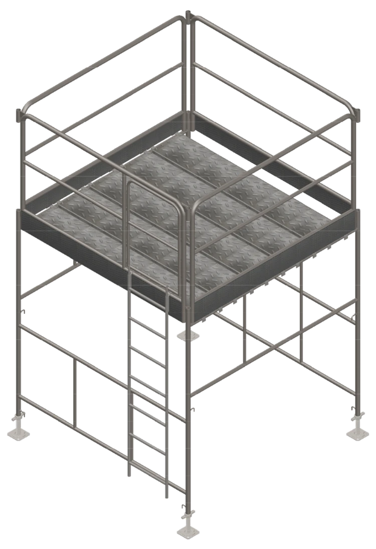 Locação de andaimes